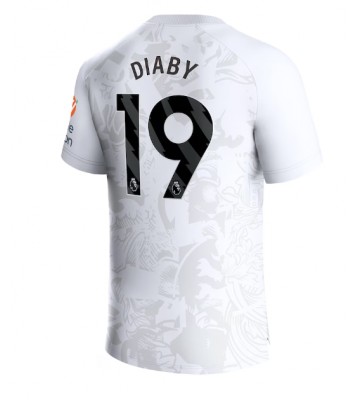 Lacne Muži Futbalové dres Aston Villa Moussa Diaby #19 2023-24 Krátky Rukáv - Preč